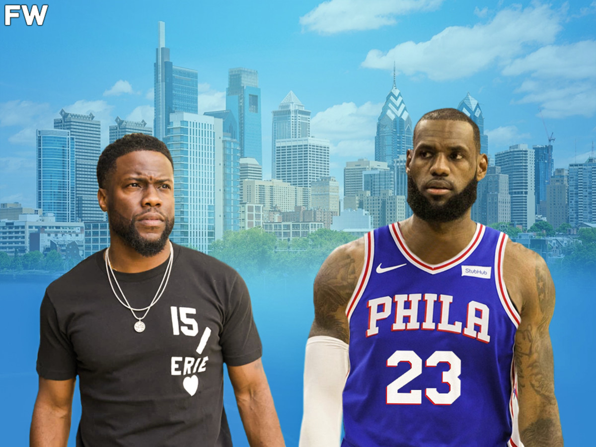 When Kevin Hart Gave LeBron James $40 To Sign With Philadelphia 76ers: "He Said 'Kiss My A**'"