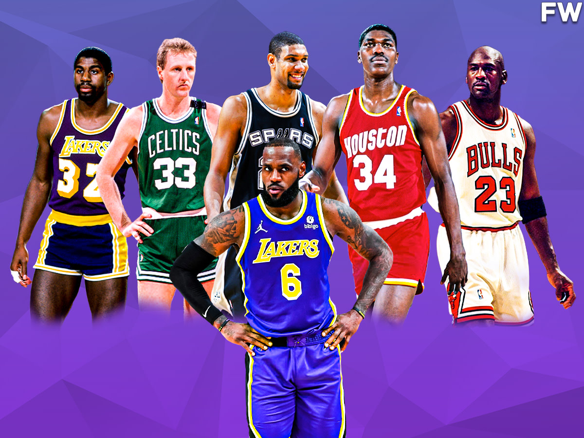 Eddie Johnson Sparks A Big Debate: “Magic Johnson, Larry Bird, Tim Duncan, Hakeem Olajuwon, And Michael Jordan Were No Longer Relevant At 37. That Lets You Know How Great LeBron James Is."