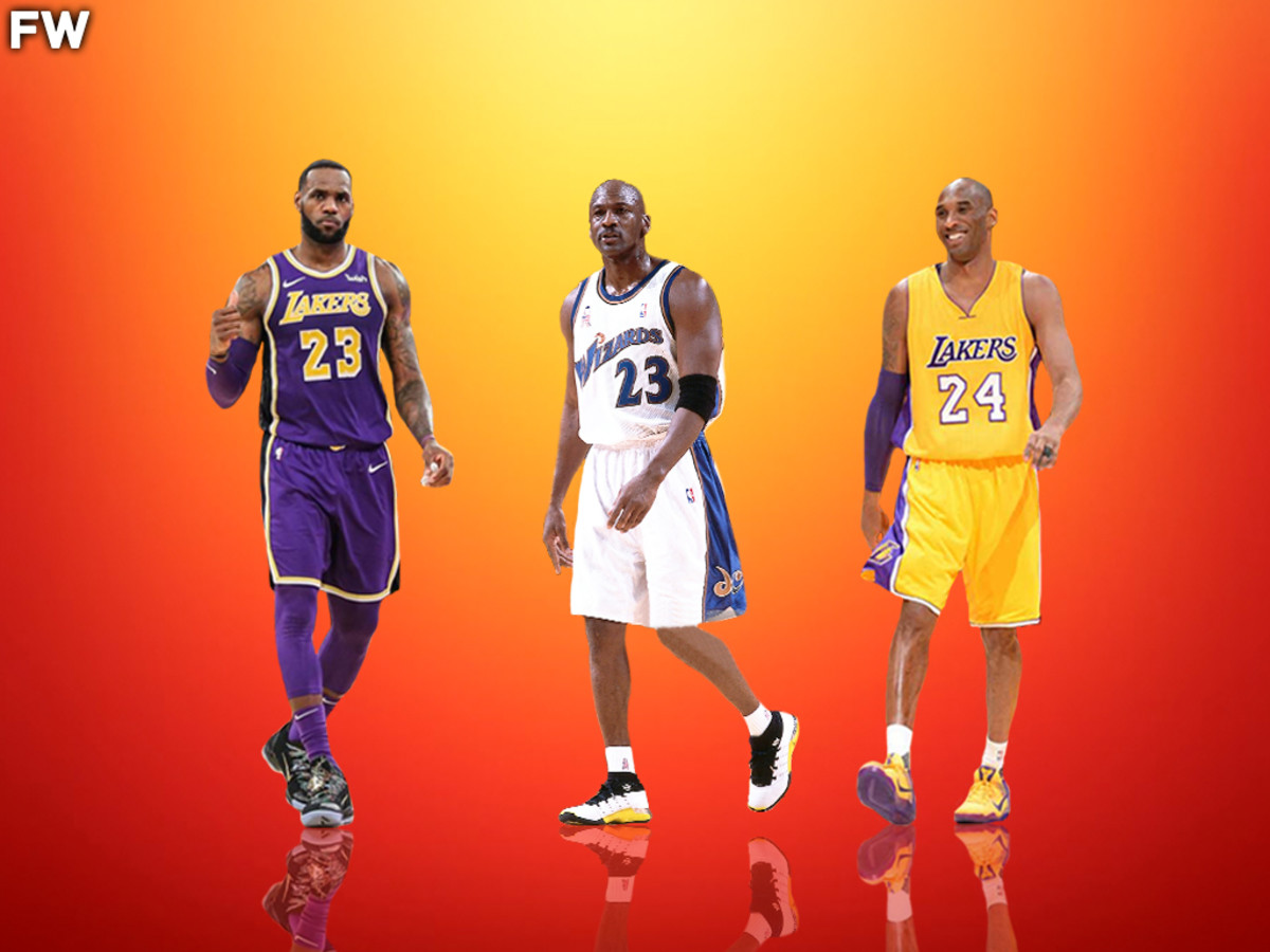 Michael Jordan, Kobe Bryant, And LeBron James Are The Only Players Above 36 To Average 20-5-5