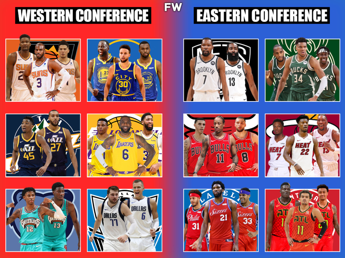 6 NBA Teams That Will Go Directly To The Playoffs From Each Conference