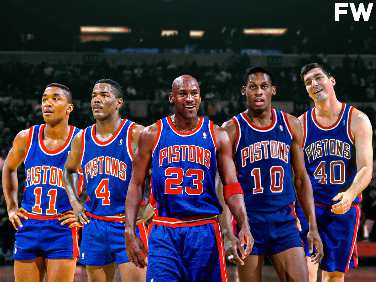 1990-91 Detroit Pistons - Michael Jordan