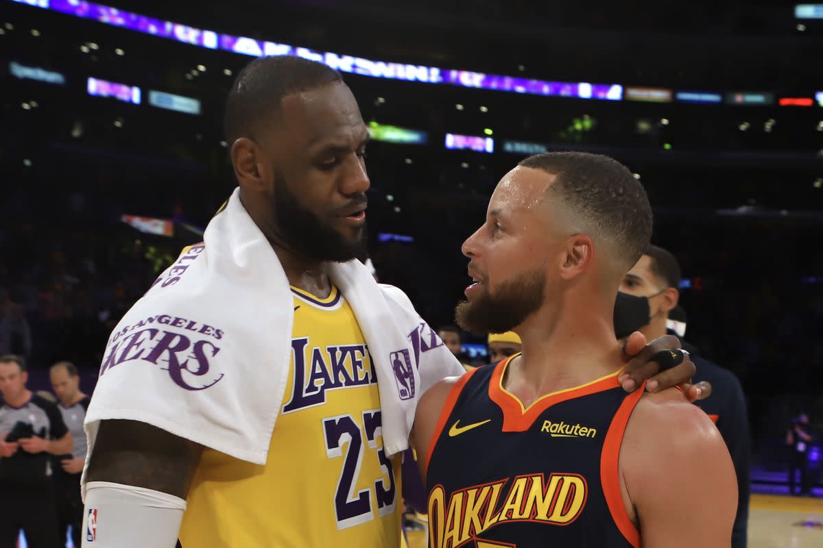 Steph Curry Responds To LeBron James Saying He Wants To Play With Him: "I'm Good Right Now..."