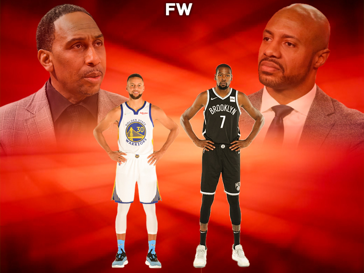 Stephen A. Smith And Jay Williams Get In A Heated Debate About Whether Stephen Curry Or Kevin Durant Is Having A Better Season