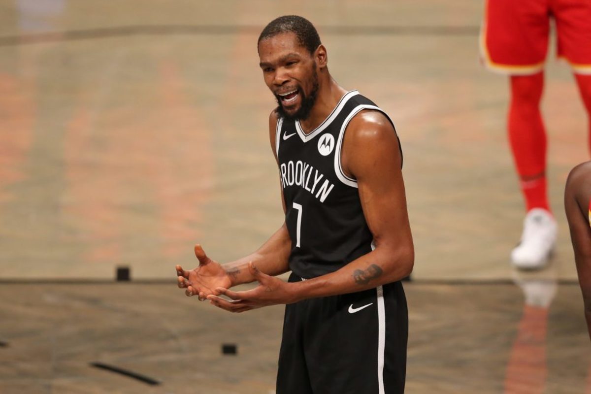 Kevin Durant Shut Up A Hawks Fan Who Told Him Him To ‘Stop Crying’: "Shut Yo A** Up, Motherf*cker."