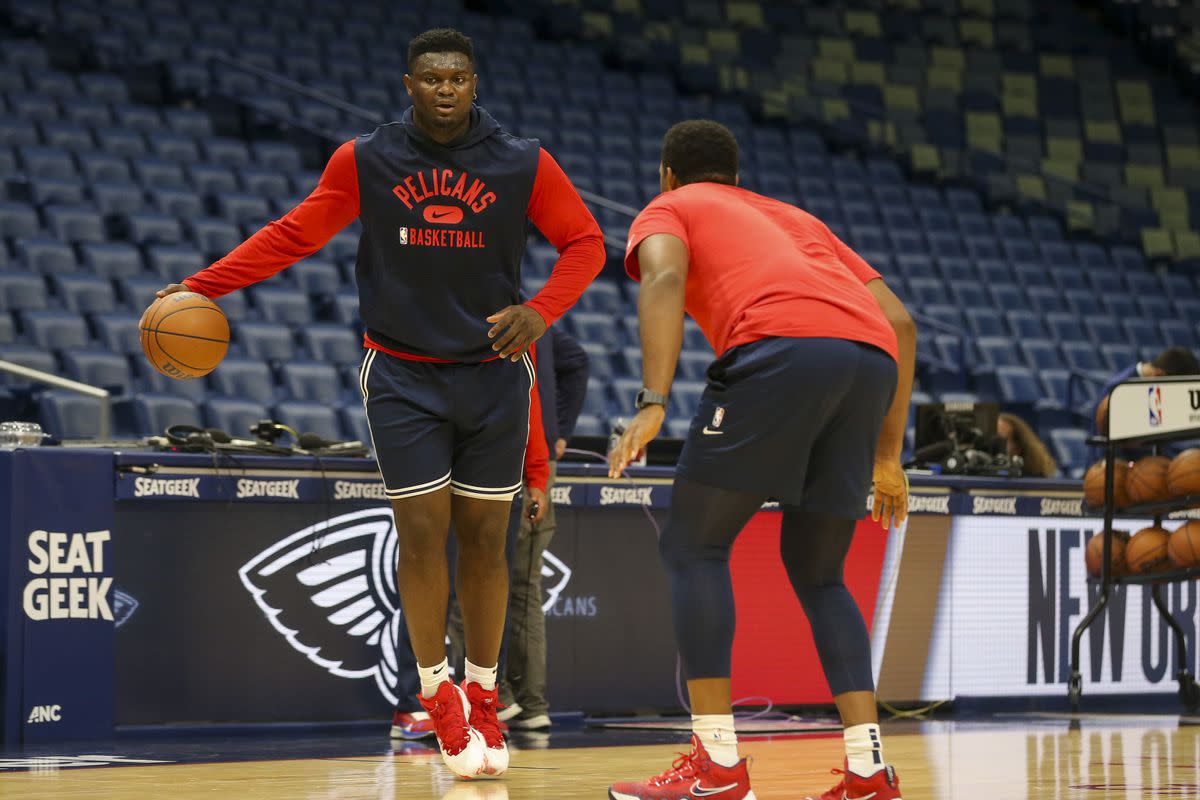 Zion Williamson Received An Injection In His Injured Right Foot To Boost Its Healing