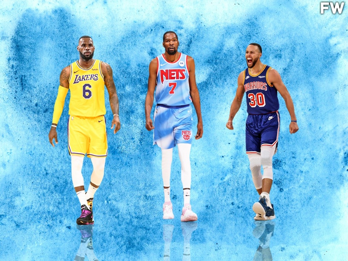 NBA Fans Argue About Ranking LeBron James, Kevin Durant, And Stephen Curry: “You Want People Ranking Two Players In Their Prime Vs. A 37-Year-Old”