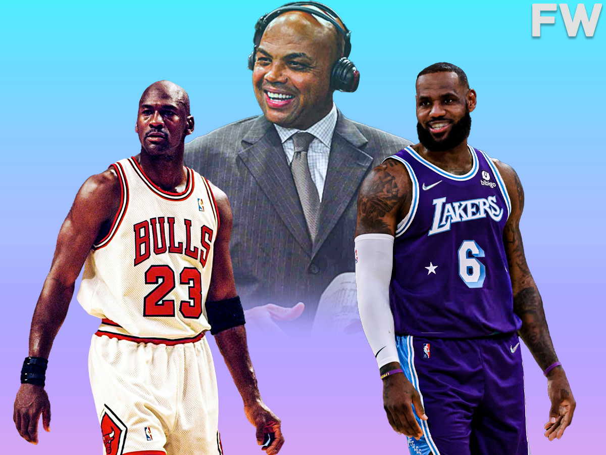 Charles Barkley Calls Out The Media For Milking The GOAT Debate: "I Think, When You Have No Talent, You Have To Make Up S**t To Talk About."
