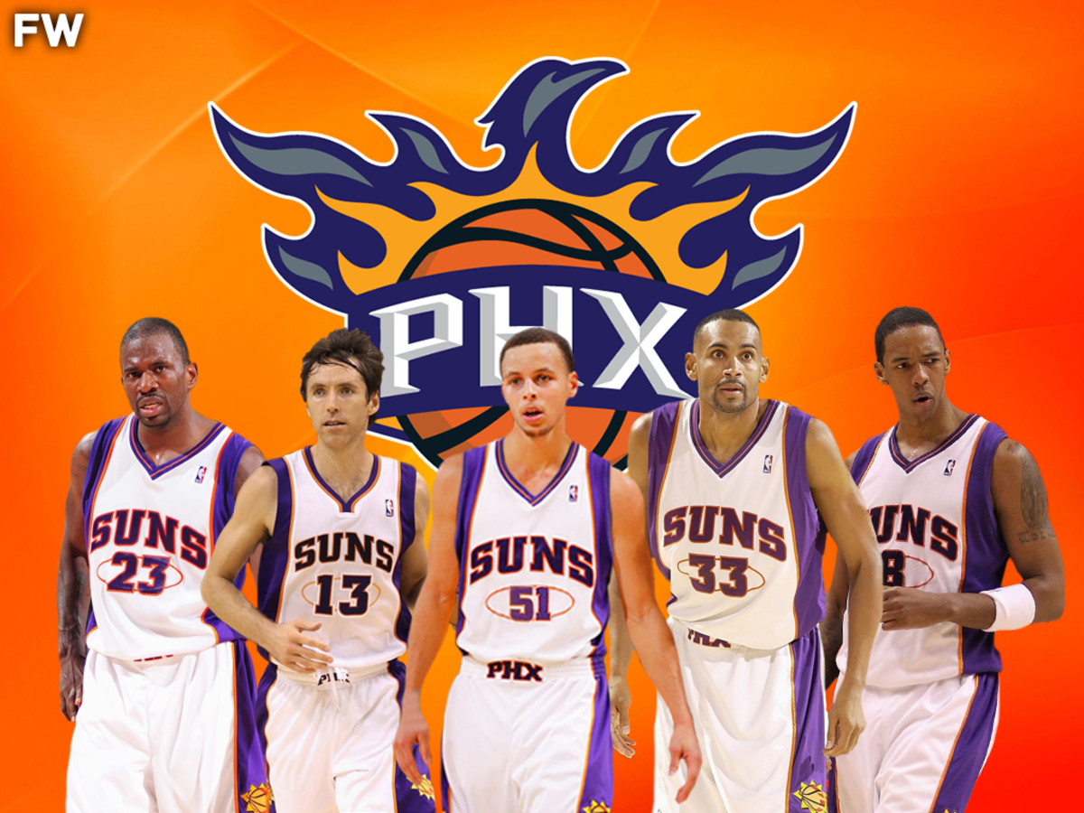 Stephen Curry and Steve Nash Phoenix Suns