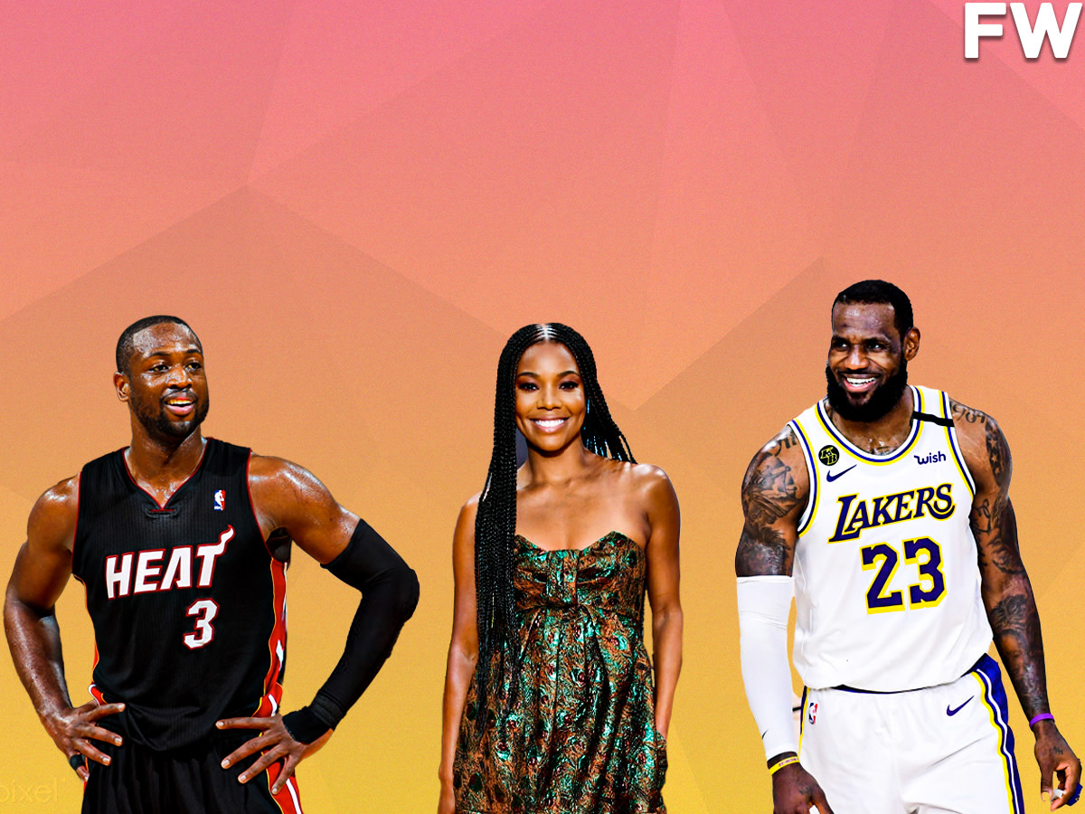 Gabrielle Union To Dwyane Wade Guarding LeBron James At The End Of His Career: "Fight Back You Bum, Fight Back."