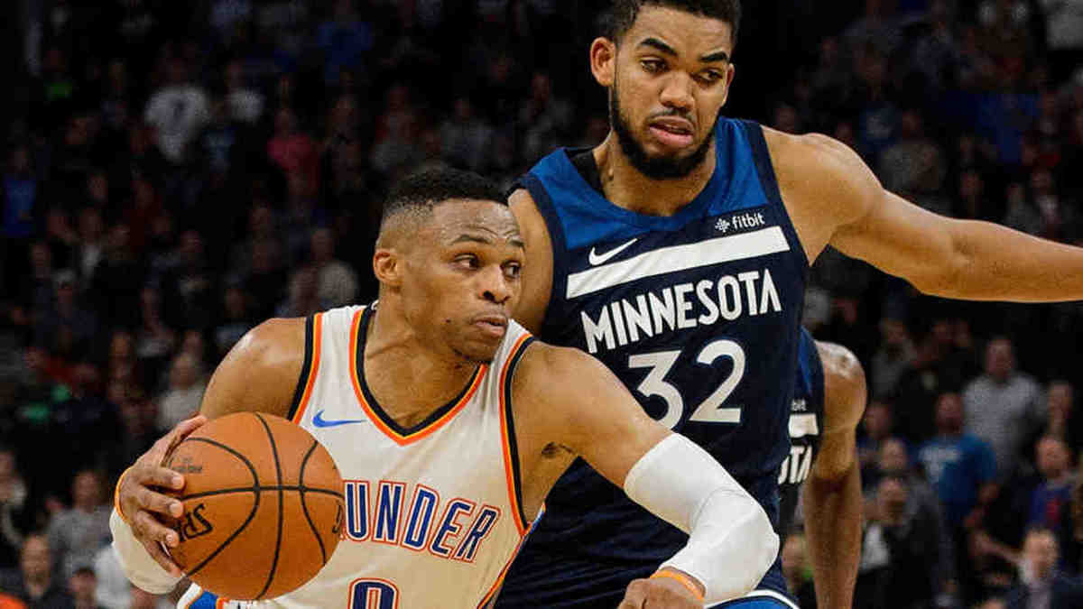 Russell Westbrook To Karl-Anthony Towns In 2019: “Get To The F***ing Playoffs Before You Speak To Me.”