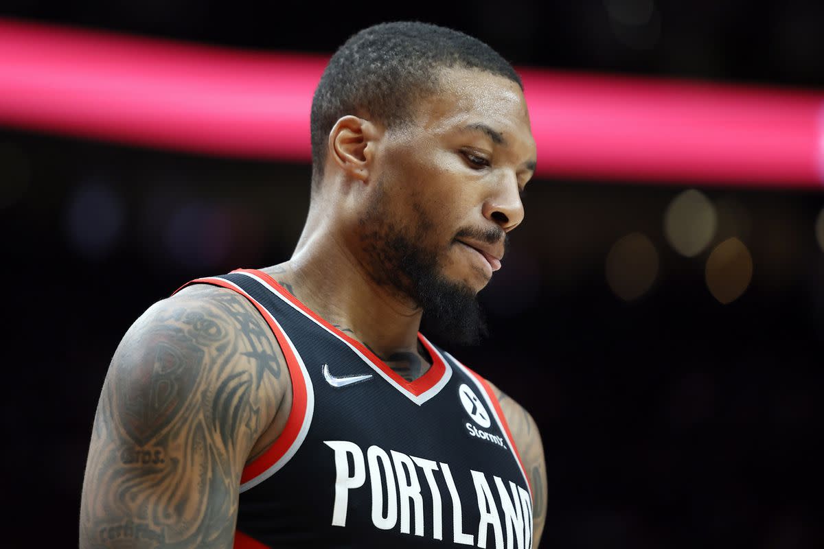 NBA Analyst Believes Damian Lillard Won't Play Again This Year: "Don't Be Surprised If Damian Lillard Has Played His Last Game Of The 2021-22 NBA Season."