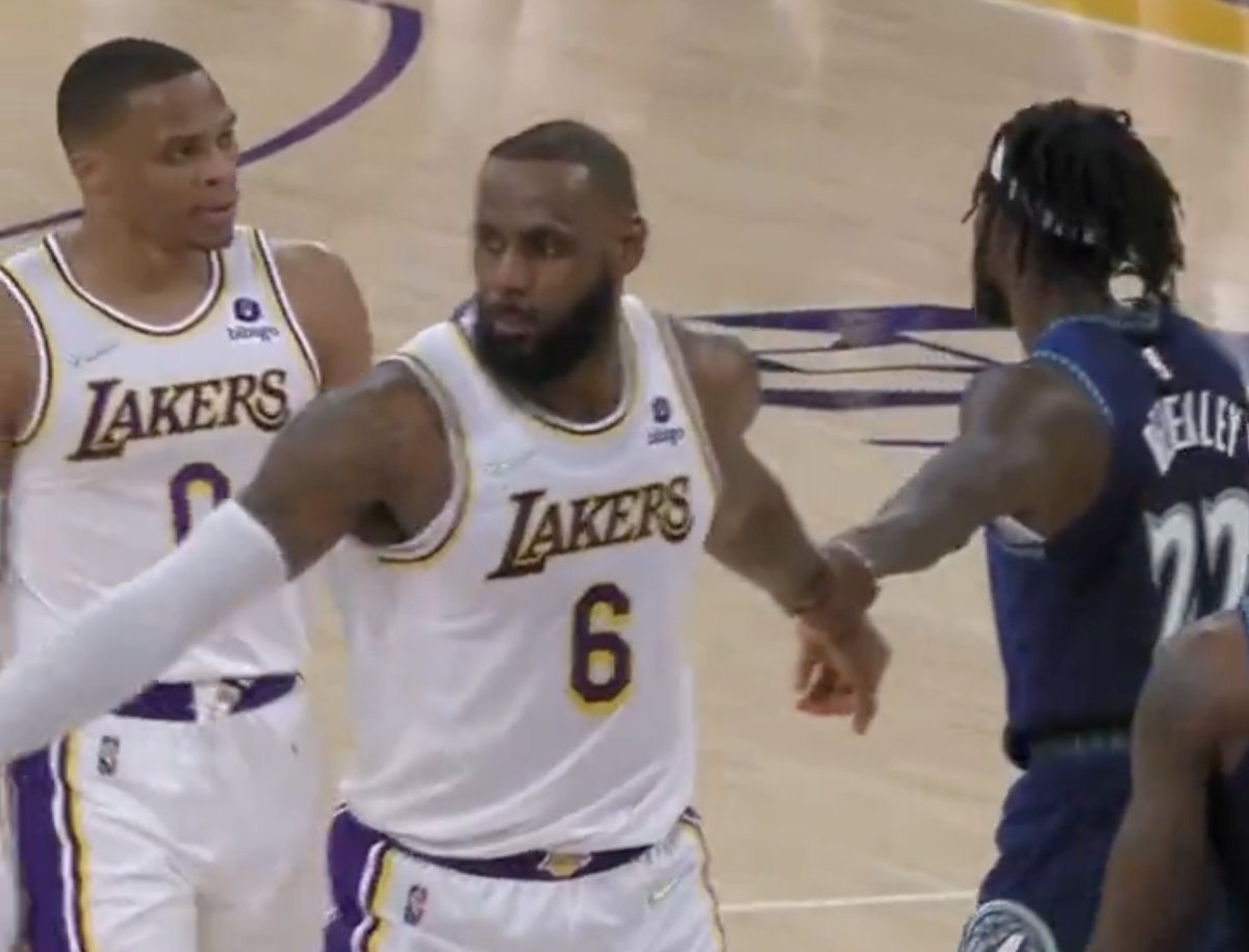Patrick Beverley Wouldn't Let LeBron James' Hand Go After He Made A Shot And Earned A Free-Throw: "They're Friends"