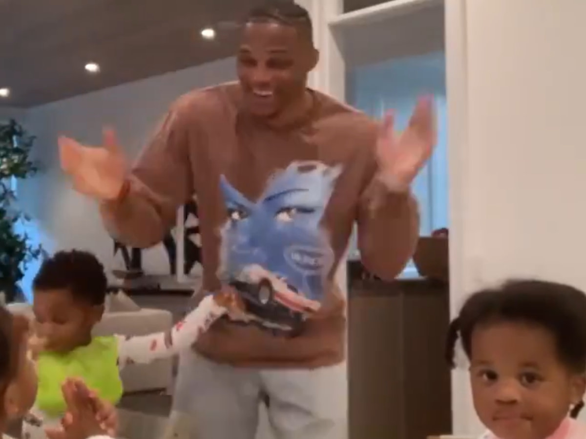 Russell Westbrook Dancing And Singing With His Children Goes Viral: "They Don’t Talk About This Side Of Russell Westbrook Enough"