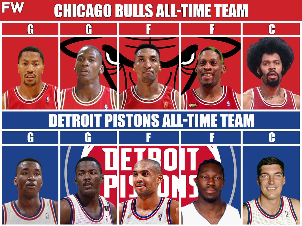 All-Time Bulls Team vs. All-Time Pistons Team: Michael Jordan Gets Full Revenge Against The Bad Boys