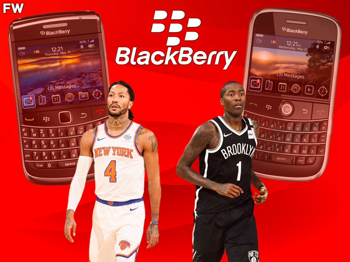 Jamal Crawford And Derrick Rose Face Disappointment As BlackBerry Shuts Down Service For Their Phones: "Dang, They Forcing Me Out The NBA AND Of My Blackberry"