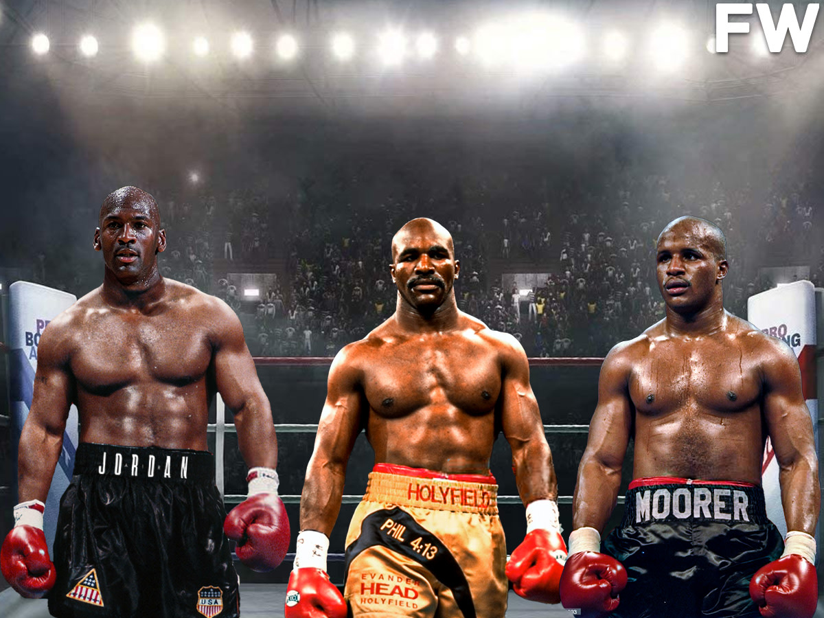 Michael Jordan Once Rejected A Fight For The Heavyweight Championship Against Evander Holyfield Or Michael Moorer: “I Wouldn’t Fight Those Guys If I Had A Gun In My Hand.”