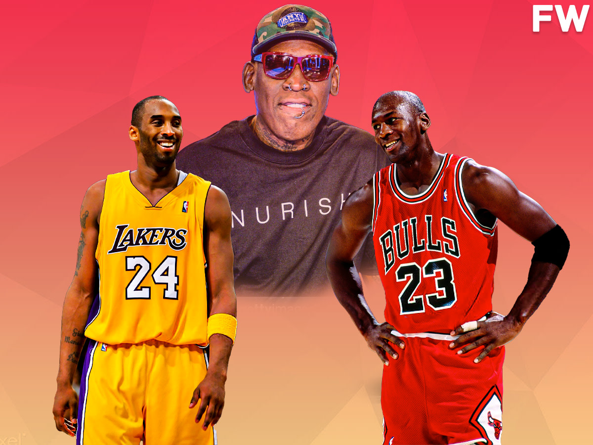 Dennis Rodman Says Kobe Bryant Was The 'Closest' Player To Michael Jordan: "He Acted Like Michael, He Talked Like Michael. He Was Close To Michael As Far As The Basketball Skill.”