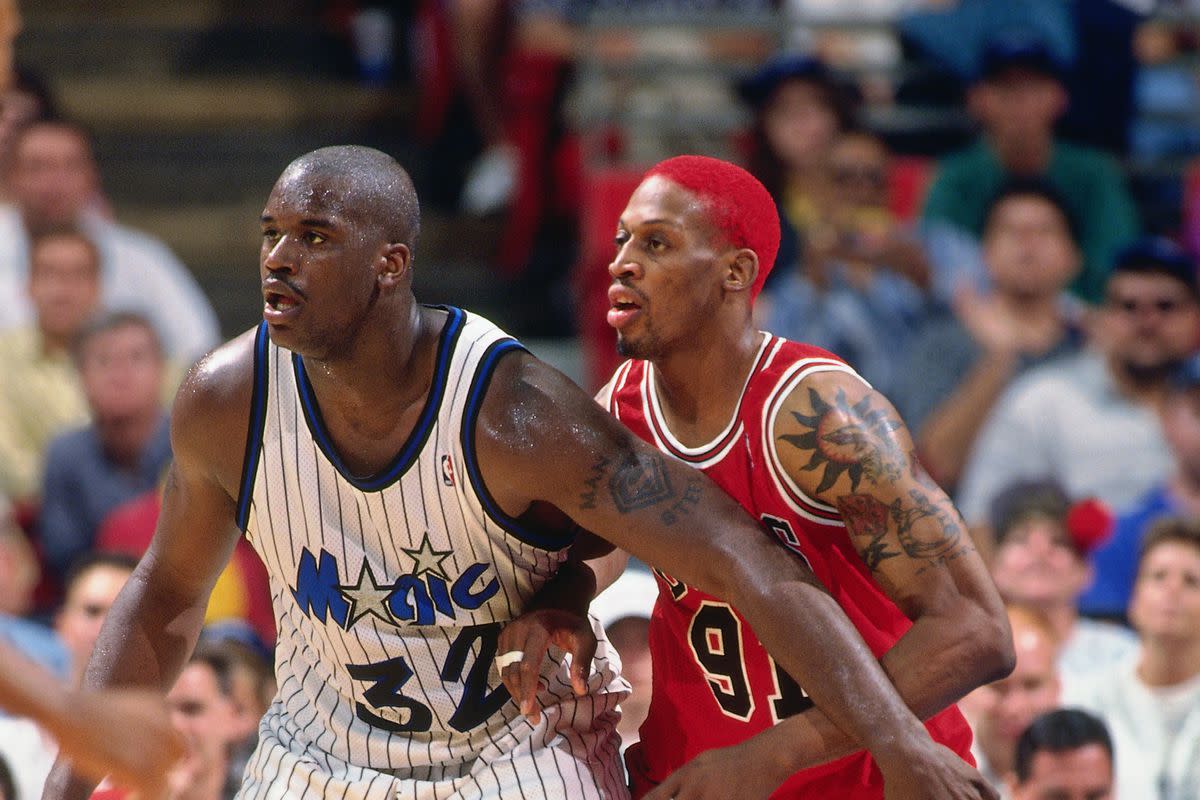 Dennis Rodman Reveals Why He Has Beef With Shaquille O'Neal: "He Has A Problem With Me Because I’m The Only Guy Who Can Hold Him Down.”