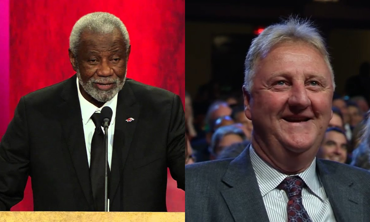 Nolan Richardson Shared A Hilarious Larry Bird Story At His Hall Of Fame Induction: "When I Got The Newspaper The Next Morning And Saw Larry's Picture... I Said 'Damn'."