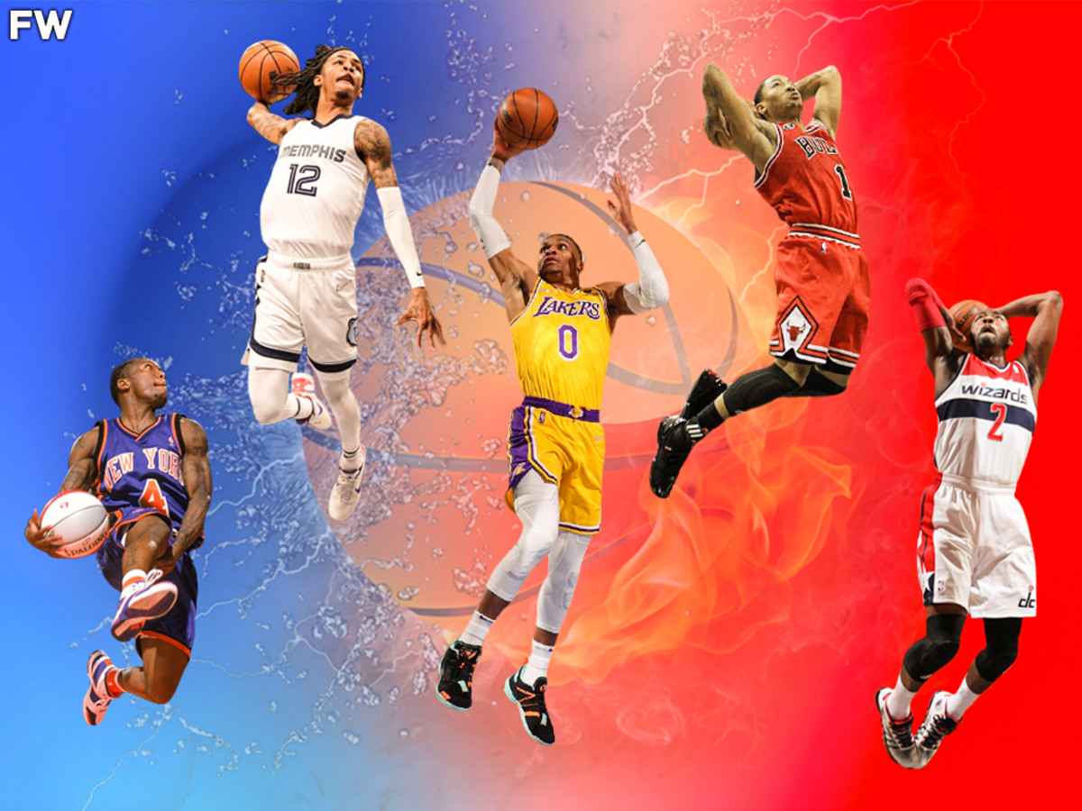 The 10 Most Athletic Point Guards In NBA History