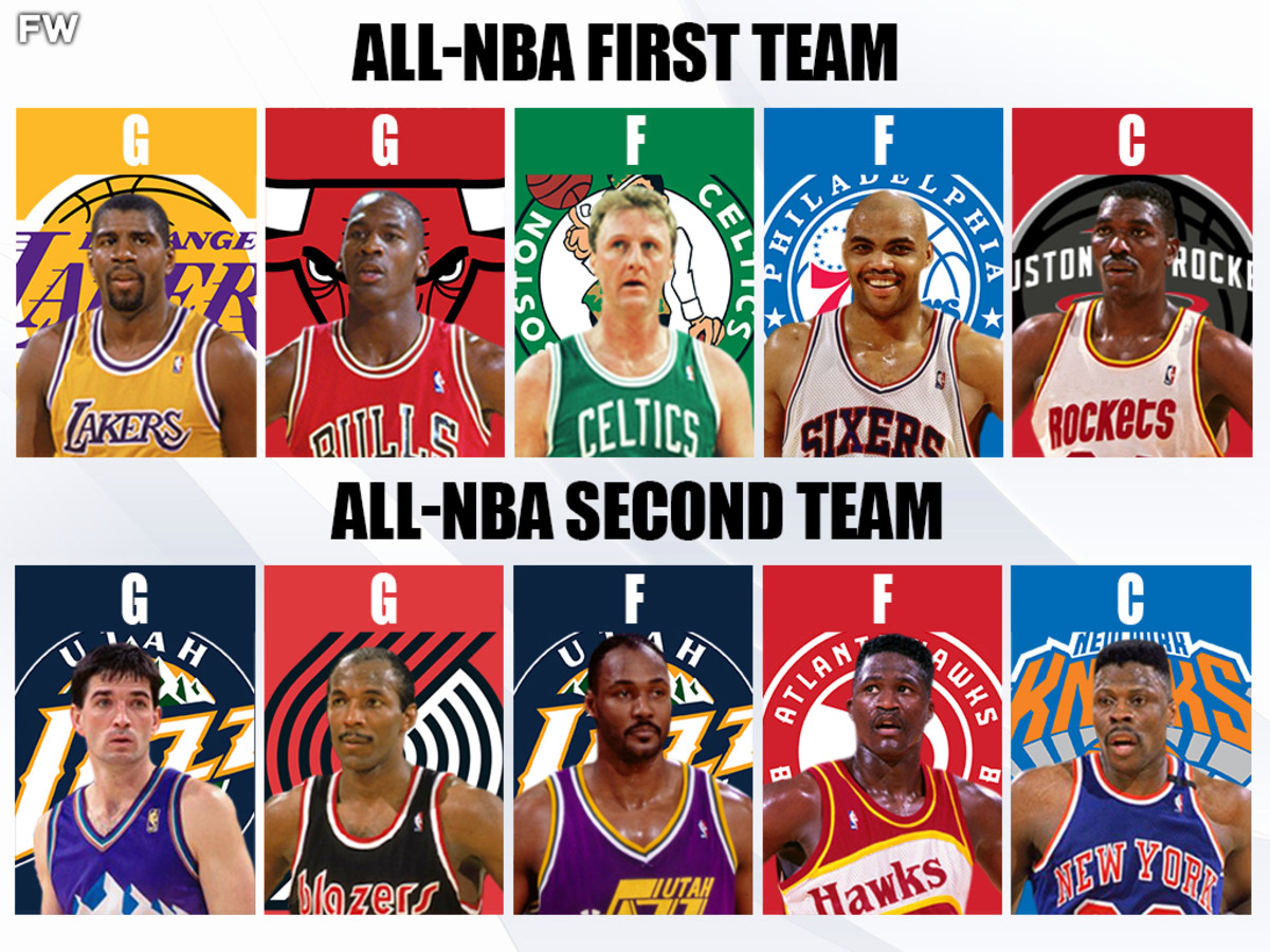 1987-88 All-NBA Teams: Both Teams Were Stacked With Hall Of Fame Players