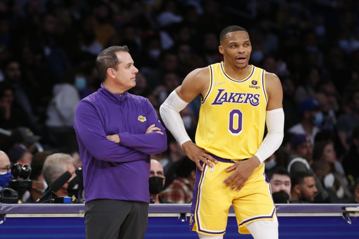 Lakers Management Supported Frank Vogel's Decision Of Benching Russell Westbrook: "You Got To Do What You Got To Do."