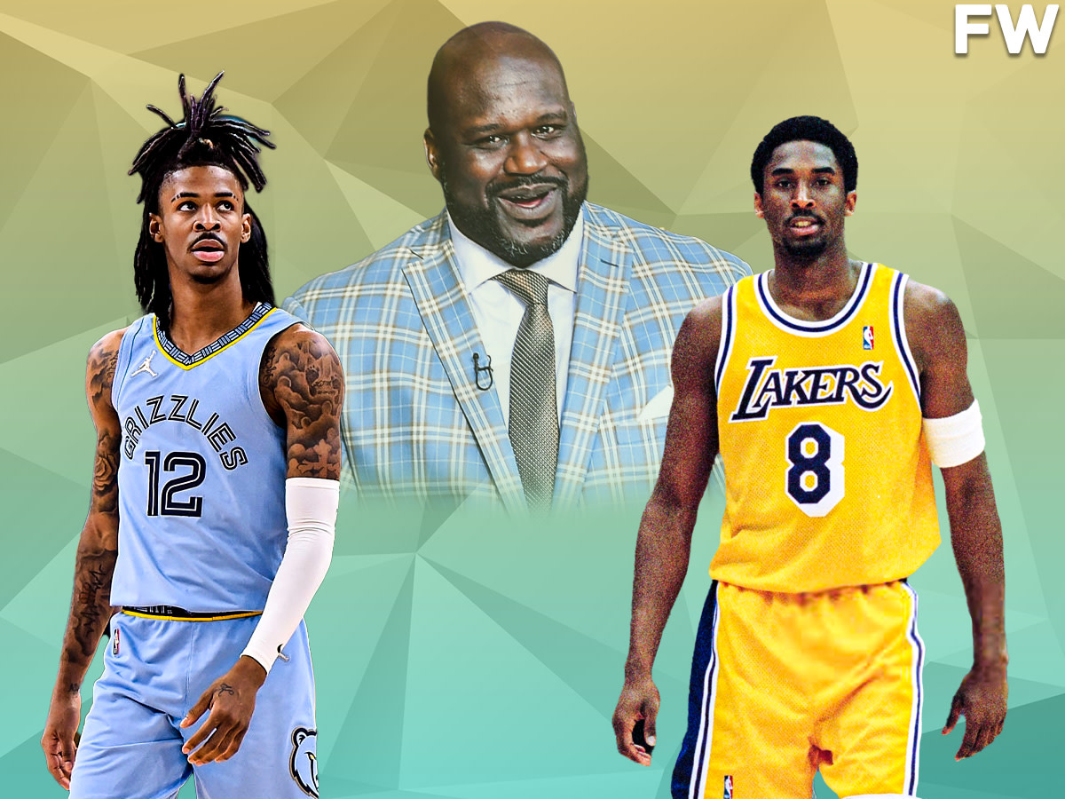 Shaquille O'Neal Compares Ja Morant's Attitude To Young Kobe Bryant: "When Kobe Came In At 19 He Knew He Was The S**t, He Just Knew It."
