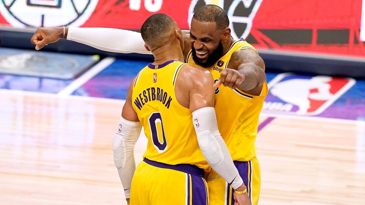 LeBron James Praises Russell Westbrook: “He’s A Head Of The Snake When It Comes To Being Our Point Guard. He Puts Us Into Position, His Attacks Are Great."
