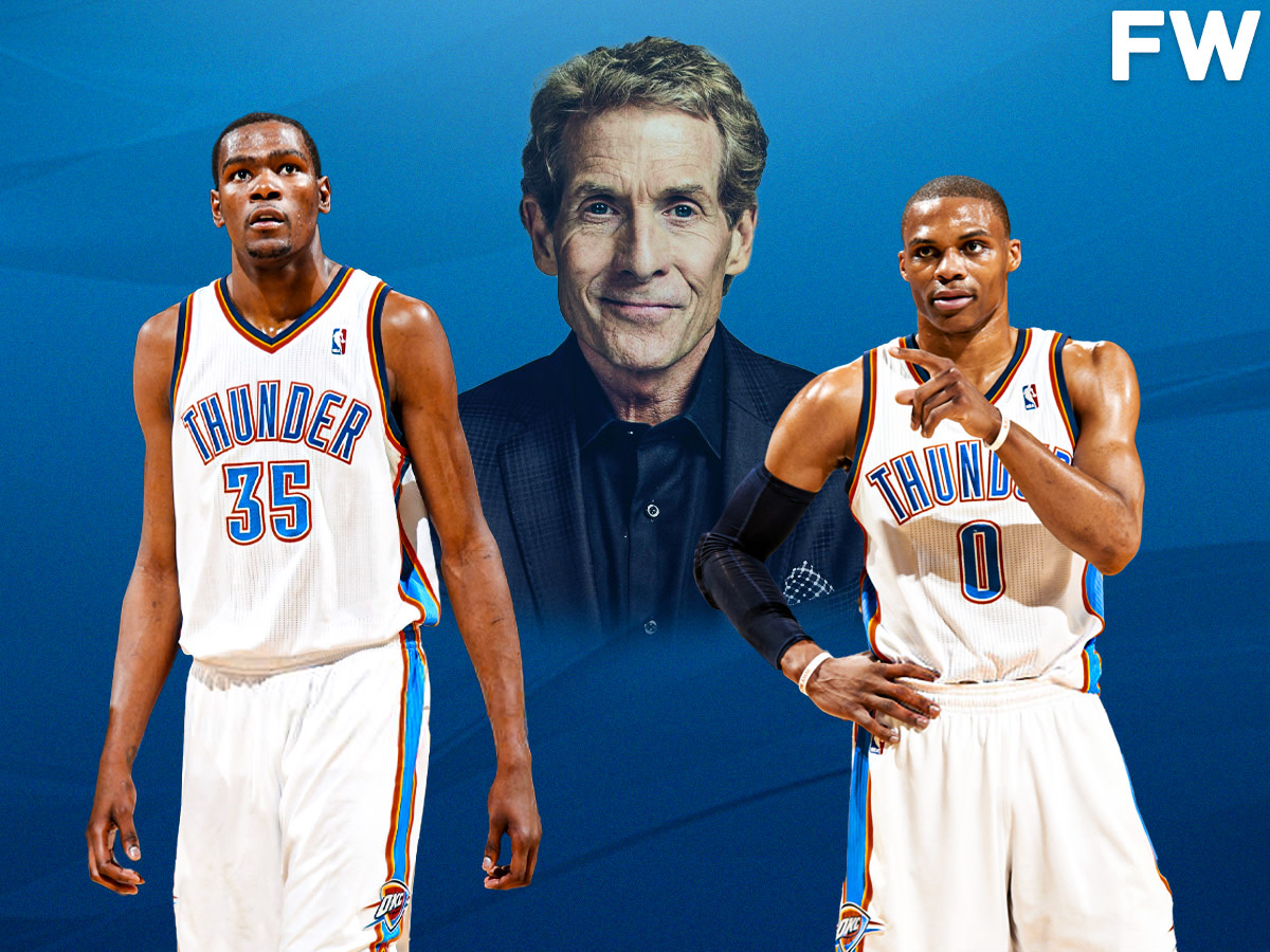 Skip Bayless Reveals Kevin Durant Is Mad At Him Because Of Russell Westbrook: "He’s Just Trying To Be A Good Teammate, Sort Of Protect And Defend His Little Buddy, His Little Brother Who Kept Taking More And More Shots..."