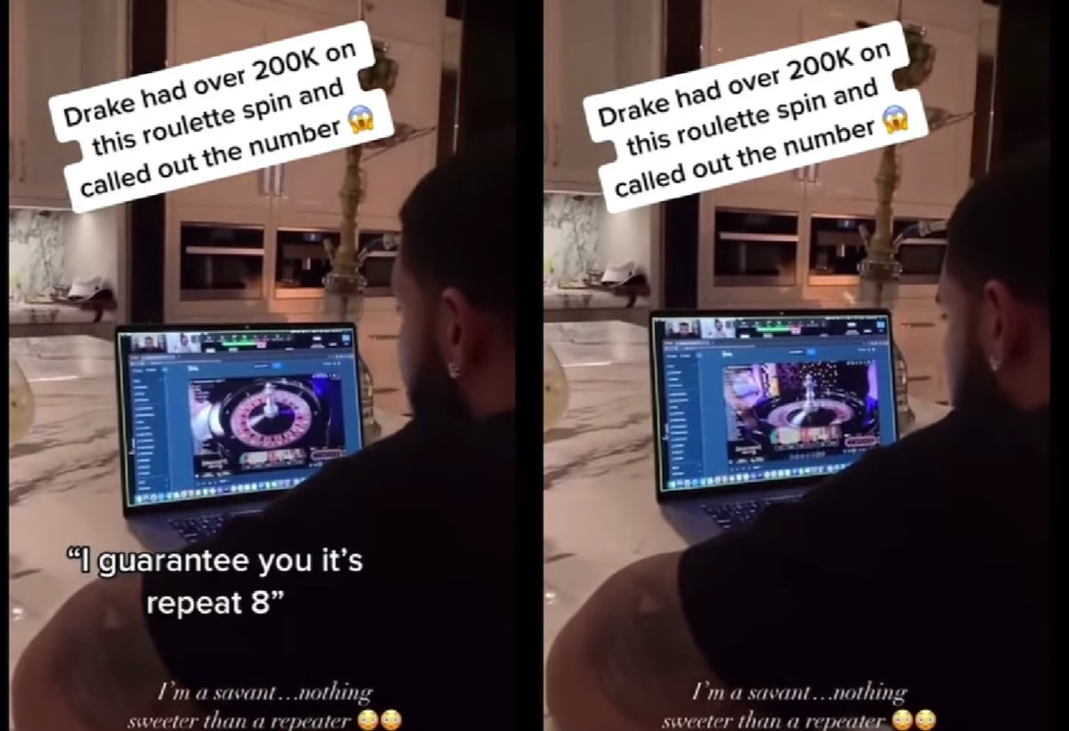 Drake Bet Over $200k On One Roulette Spin And Guessed The Number That Hit: “Nothing Sweeter Than A Repeater”