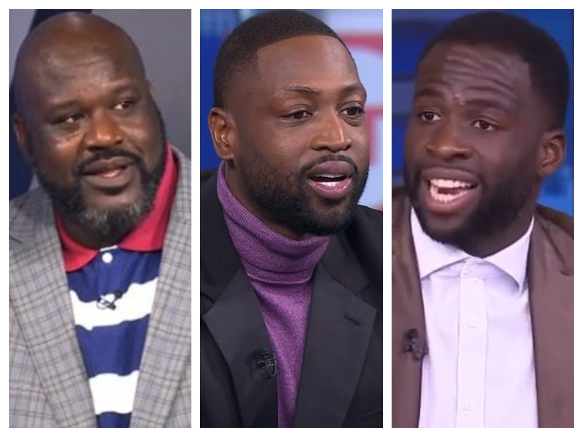 Fans Debate What NBA Figures Could Join Inside The NBA After Draymond Green: "Dray With Wade And Shaq Would Be Fun."