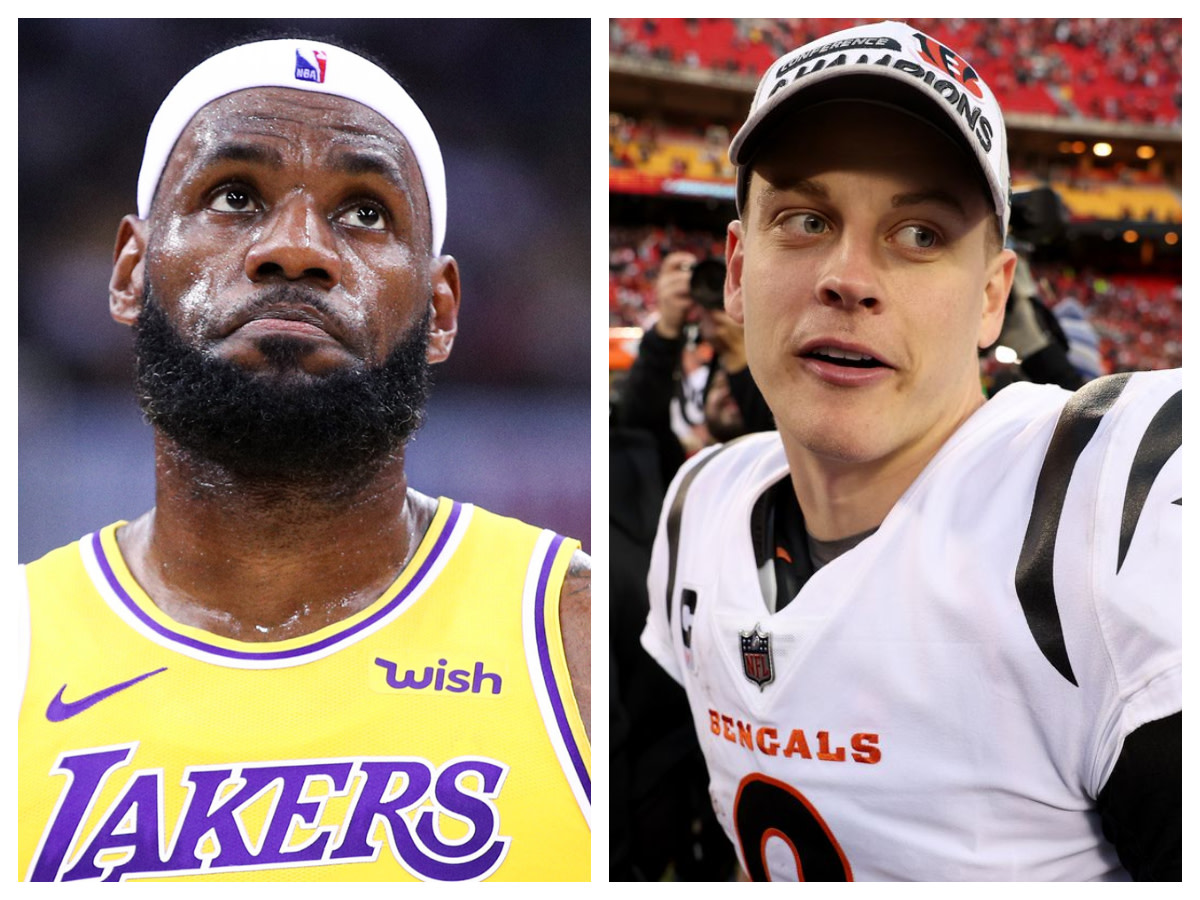 NBA Fans Roast LeBron James For Complimenting Himself While Congratulating NFL Quarterback Joe Burrow: "This Is Peak Main Character Syndrome"