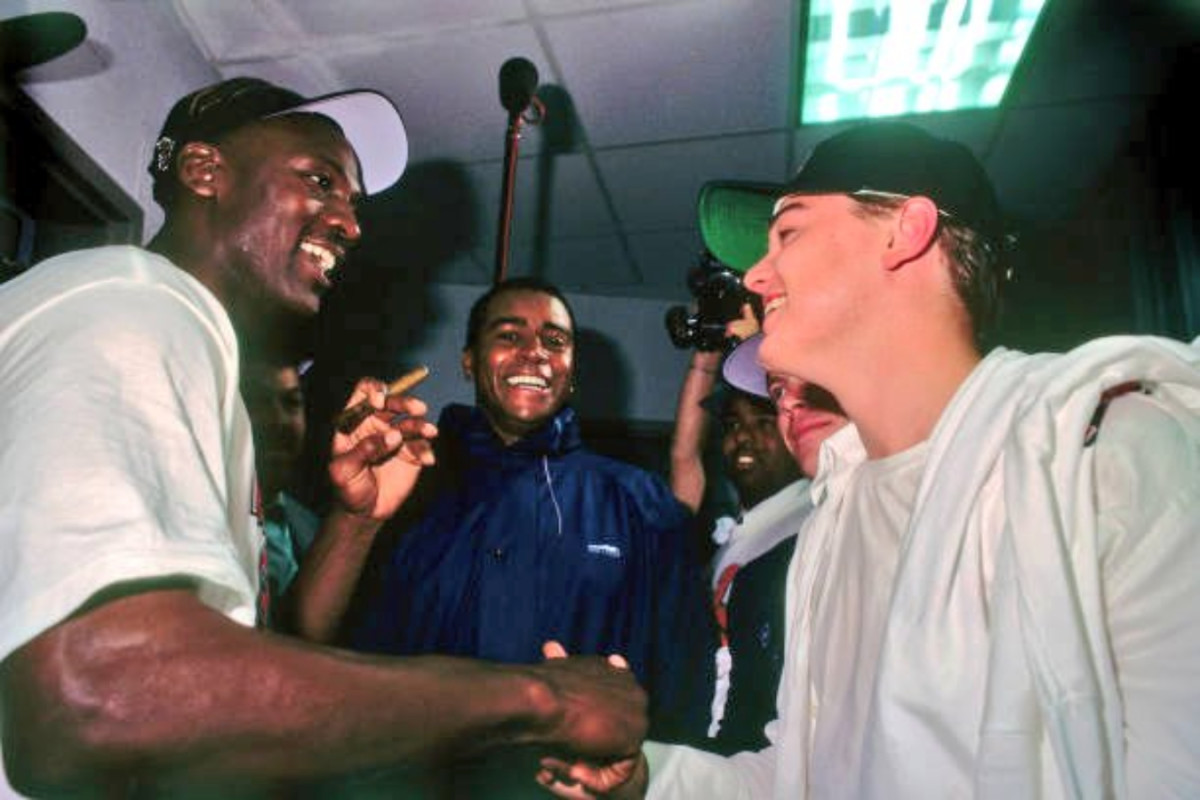 When Young Leonardo DiCaprio Met Michael Jordan After 1998 NBA Finals: "You Did Some Beautiful Stuff Just Now, Man. That Was Poetic."