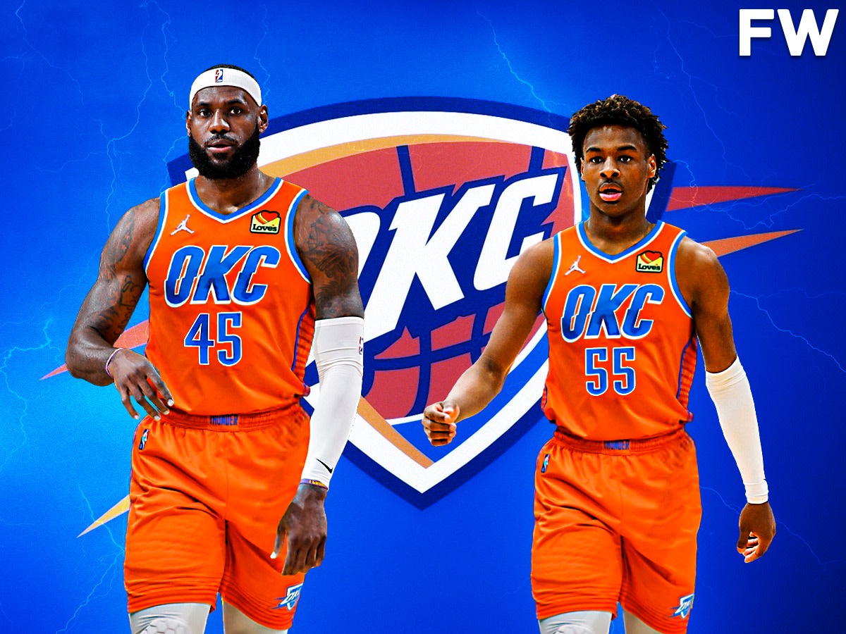 Oklahoma City Could Draft Bronny James And Sign LeBron James in 2024 -  Fadeaway World