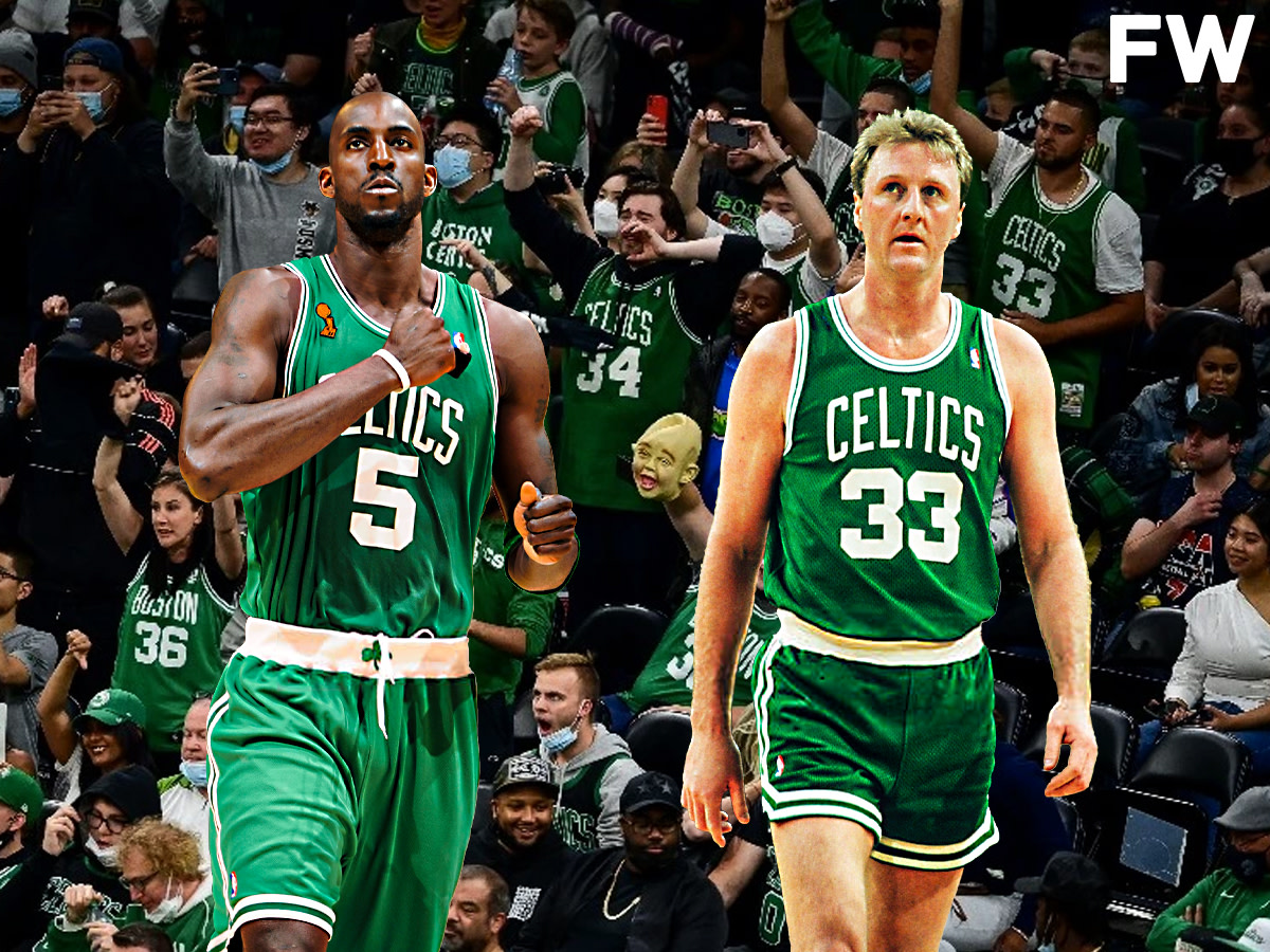 Kevin Garnett Reveals What Larry Bird Told Him About Celtics Fans: "They Knew When You Was Playing Hard. They Knew When You Were Giving Your All. They Have A Sense Of Basketball History And They Have High Basketball IQs."