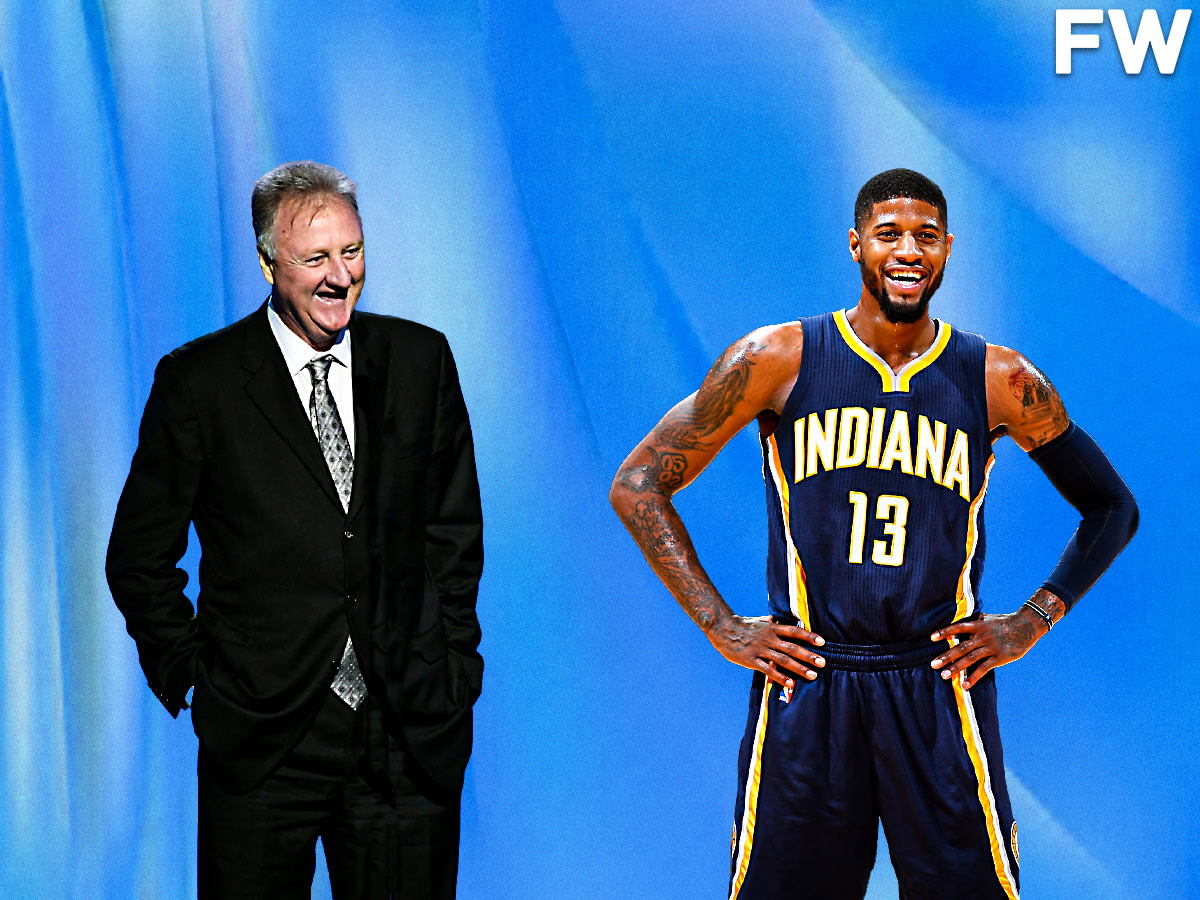 Paul George Once Told Epic Story About Larry Bird: "He Rolled Up His Sleeves And Made About 15 In A Row, And Just Walked Out Like Nothing Just Happened."