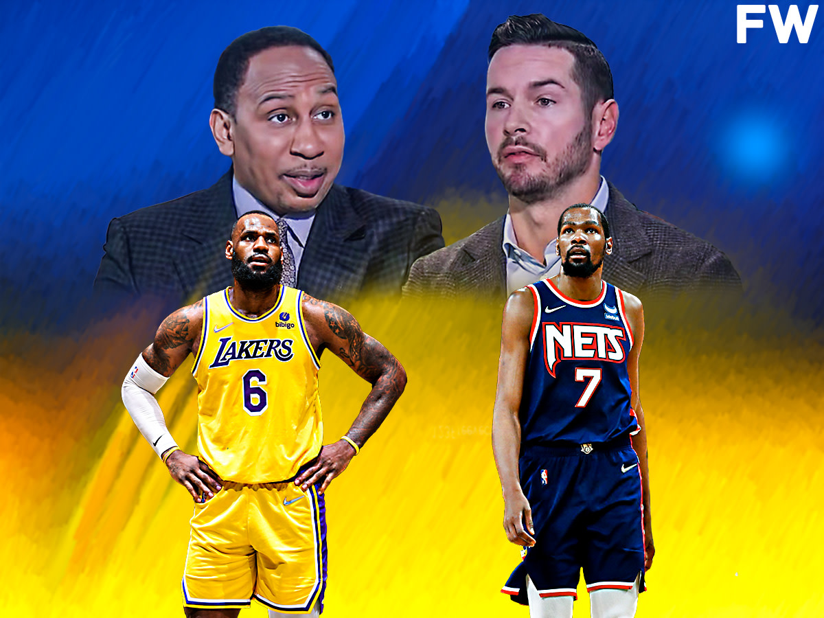 JJ Redick Tells Stephen A. Smith That There Is No Pressure On LeBron James Or Kevin Durant To Win Another Championship: "No One Puts More Pressure On Kevin And LeBron Than Themselves... You're Creating A Narrative, Stephen A."