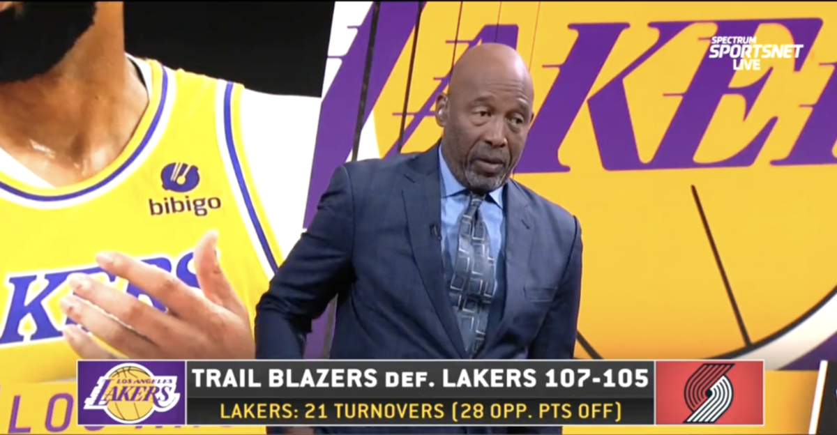 James Worthy Slams The Lakers After Losing To The Trail Blazers: "This Is The Lowest Point Of Just About Any Season I've Seen As A Laker Over The Years... A Team Of Almost Local YMCA Pickup Guys."