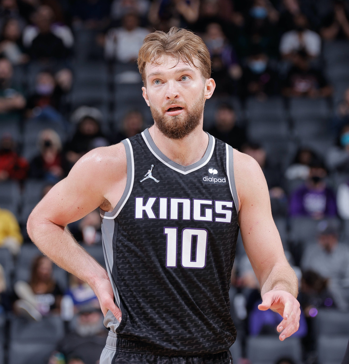 Domantas Sabonis On First Win With The Kings: "I Have Goosebumps, The Welcome Here Is Crazy... We're Going To Come Here And Fight For This Team And Fight For This Franchise."