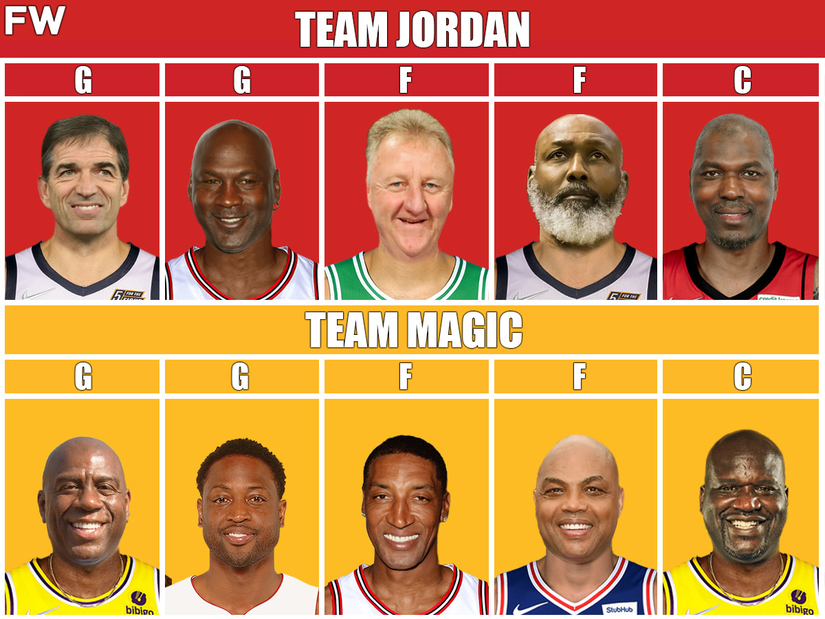 The NBA All-Star Legends Game Fans Would Like To See: Team Jordan vs. Team Magic