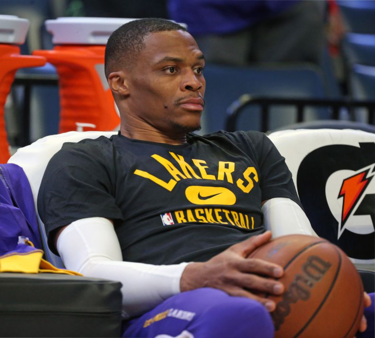 Russell Westbrook Sends Message To Frank Vogel For Benching Him During Crunch Time: "I'm Not Accustomed To Sitting For Long Stretches."