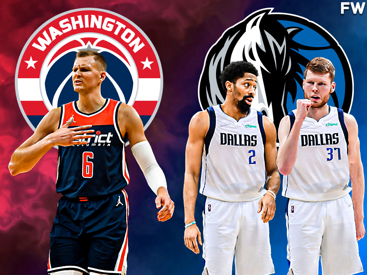 Mark Cuban Explains Why Mavericks Traded Kristaps Porzingis To Wizards For Spencer Dinwiddie And Davis Bertans: "Getting Two Guys Who Fill Roles That We Really Needed."