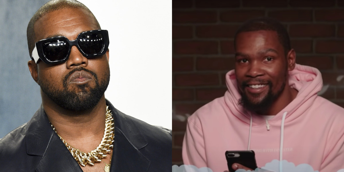 Kanye West Thanked Kevin Durant For Liking His Post On Instagram: “I’m Gonna Tell Everyone I See Today That KD Liked My Post For The First Time In A Long Time.”