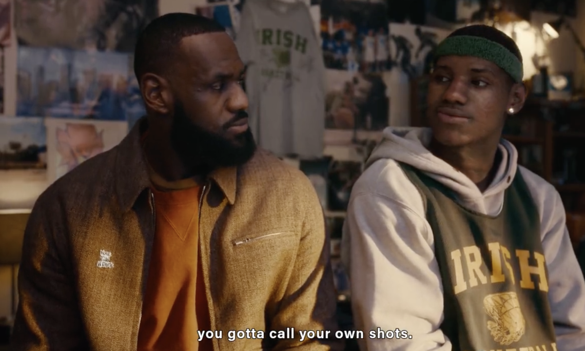 LeBron James Reacts To His Super Bowl Commercial: "Crazy To See Myself Again At 17!"