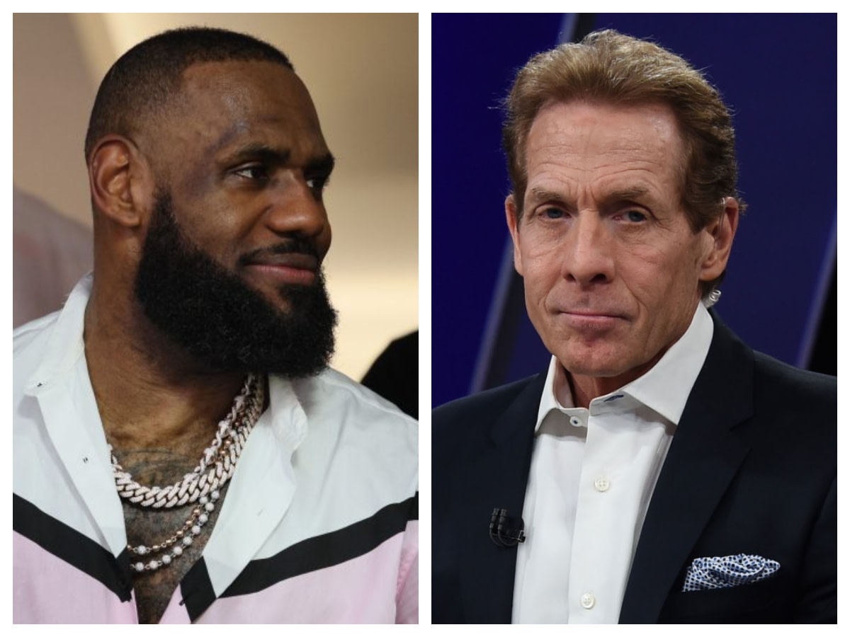Skip Bayless Criticizes LeBron James For Suggesting A Joint Trophy Parade With The LA Rams And Dodgers: "Come On Bron, You Won A Pandemic Title 2 Years Ago... Let Em Have Their Moment."