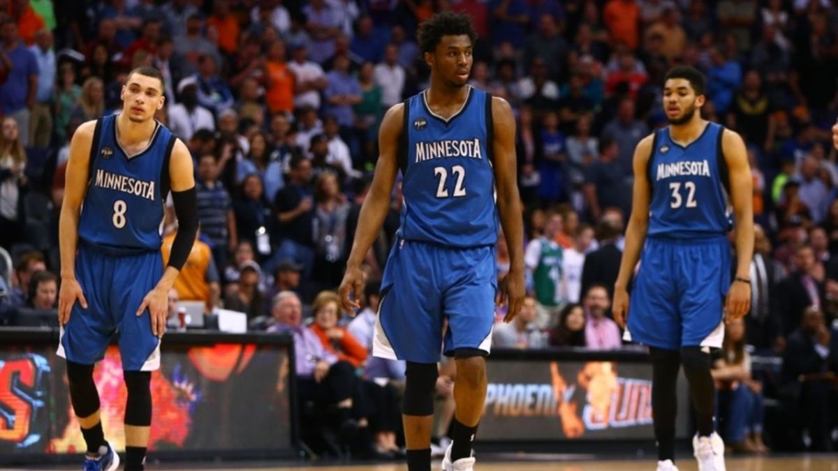 Karl-Anthony Towns Believes He, Zach LaVine, And Andrew Wiggins Could Have Formed A Big Three If They Played Together Longer: “Only If We Was Given Time…”