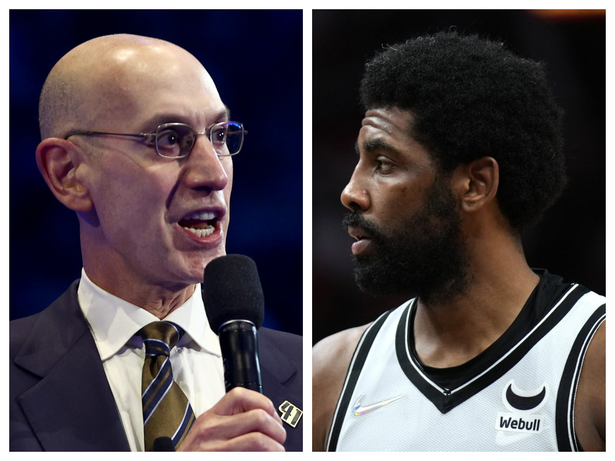 Commissioner Adam Silver Questions New York City's Vaccine Mandate Amid Kyrie Irving Controversy: "It Just Doesn't Make Sense To Me That An Away Player Who Is Unvaccinated Can Play In Barclays But A Home Player Can't."