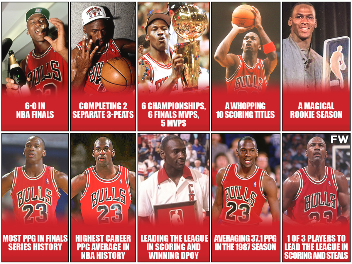 Michael Jordan: 10 Unbelievable Stats And Achievements In The GOAT's  Incredible Career - Fadeaway World