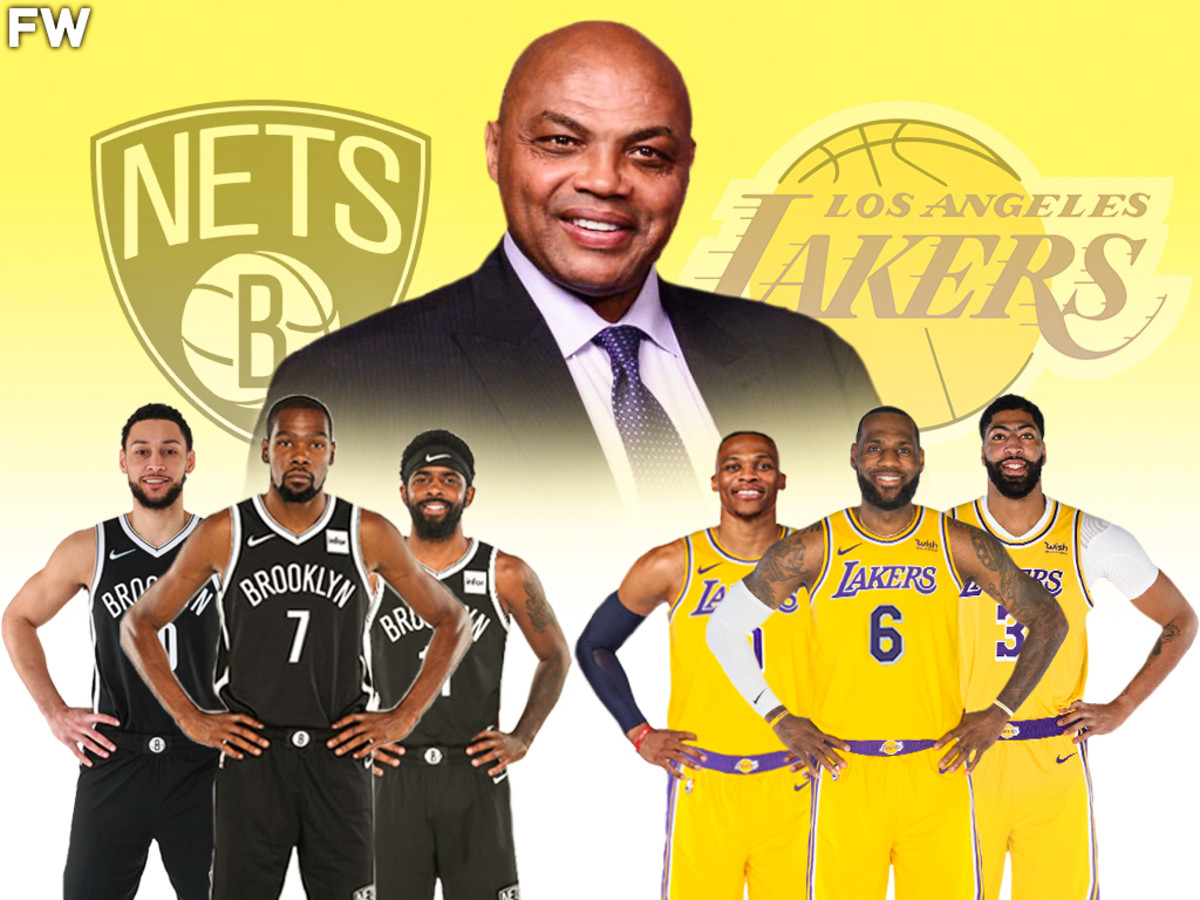 Charles Barkley Takes A Big Shot At Nets And Lakers: "I Don't Know Who I Get More Sick Of Talking About The Nets Or The Lakers."