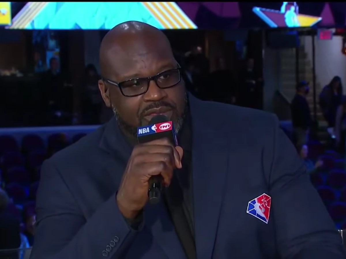Shaquille O'Neal Delivers A Very Powerful And Emotional Speech On His Journey To Becoming An NBA's Top 75 Player